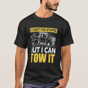 T-shirt Je ne parviens pas à réparer les bêtises, mais je