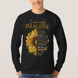 T-shirt Je ne peux imaginer la foi chrétienne catholique J