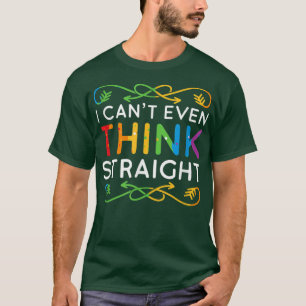 T-shirt Je Ne Peux Même Pas Penser Sérieusement À La Mode