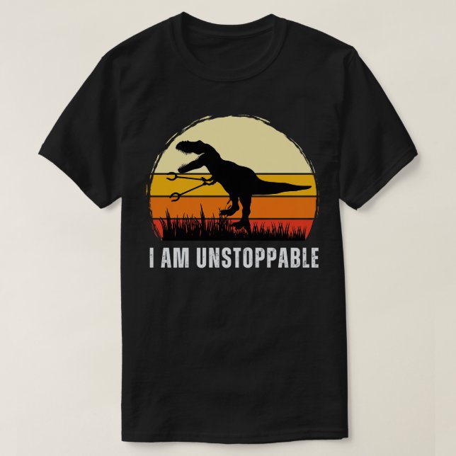 T-shirt Je ne peux pas arrêter 4 (Design devant)