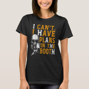 T-shirt Je ne peux pas avoir de plans Automotive Car Peint