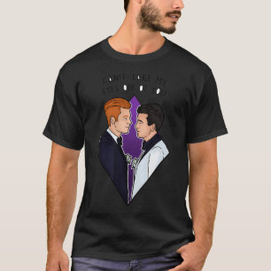 T-shirt je ne peux pas détacher mes yeux de toi