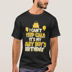 T-shirt Je ne peux pas garder le calme C'est la partie ann