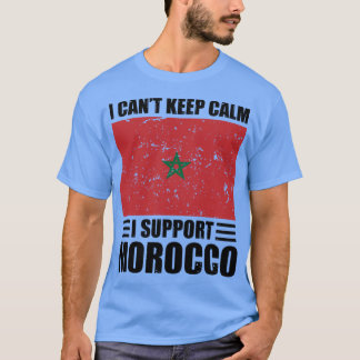 T-shirt Je ne peux pas garder mon calme Je soutiens le Mar