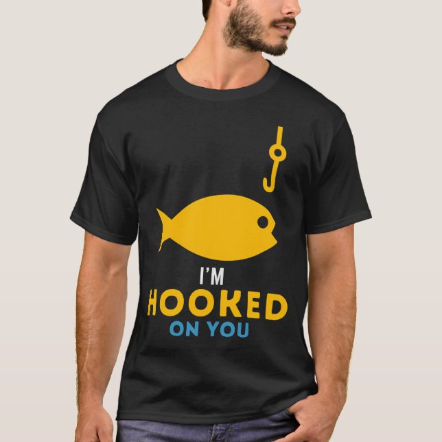 T-shirt Je ne peux pas, je regarde la pêche (Devant)
