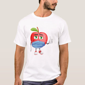 T-shirt Je ne peux pas masquer mon amour de l'enseignement
