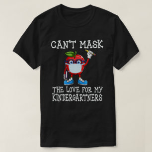 T-shirt Je ne peux pas masquer mon amour pour mon professe
