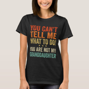 T-shirt Je Ne Peux Pas Me Dire Ce Que Vous Faites Vous N'Ê