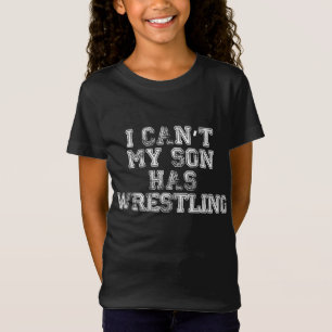 T-Shirt Je ne peux pas que mon fils se bat avec papa drôle