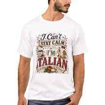 Je ne peux pas rester calme, je suis italien