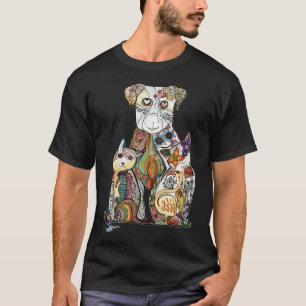 T-shirt Je ne peux pas rester calme je suis une maman de p