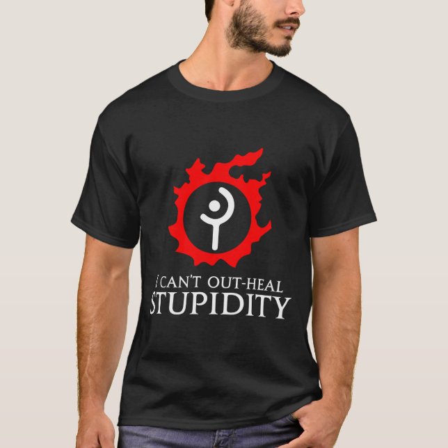 T-shirt Je ne peux pas soigner mieux que Studity - Mème dr (Devant)