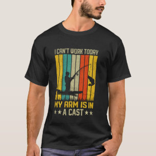 T-shirt Je ne peux pas travailler aujourd'hui parce que mo