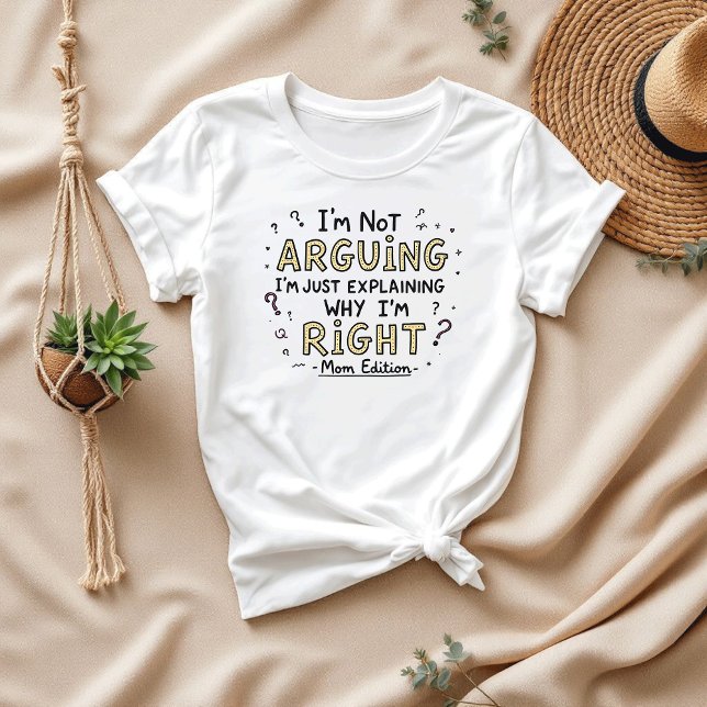 T-shirt Je ne plaide pas | Sarcastique | Maman drôle (Créateur téléchargé)