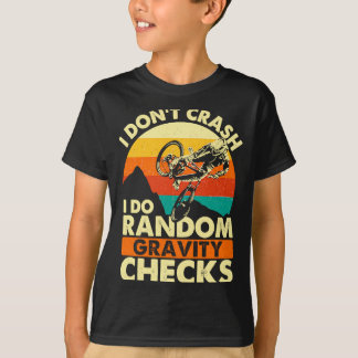 T-shirt Je ne plante pas je fais des vérifications aléatoi