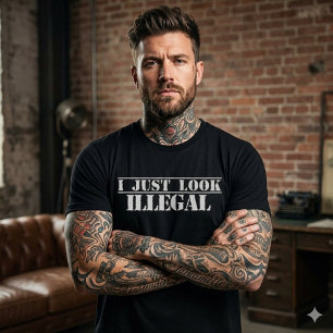 T-shirt Je ne regarde pas la chemise vétéran de la tempête