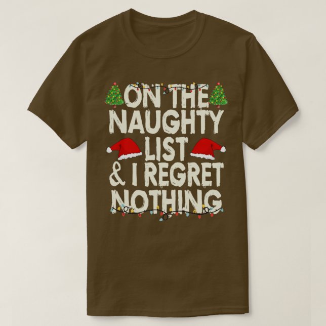 T-shirt Je ne regrette rien3 (Design devant)