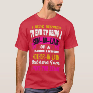 T-SHIRT JE NE RÊVE JAMAIS FILS EN BAS