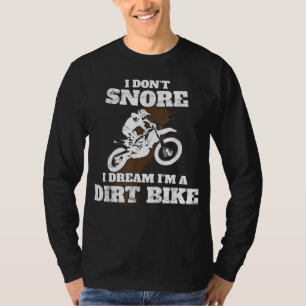 T-shirt Je ne ronfle pas Je rêve Je suis un Vélo de Jupe M