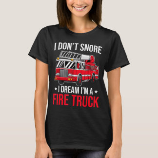 T-shirt Je ne ronfle pas, je rêve que je suis un camion de