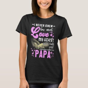 T-shirt Je Ne Savais Jamais Combien D'Amour Mon Coeur Pouv