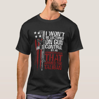 T-shirt Je ne serai pas fait la leçon sur le contrôle des