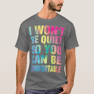 T-shirt Je Ne Serai Pas Tranquille Pour Que Vous Puissiez