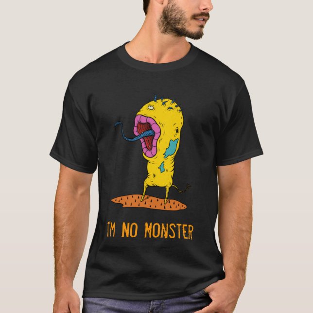 T-shirt Je ne suis aucun monstre 28 (Devant)