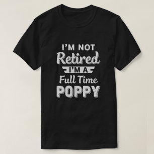 T-shirt Je ne suis pas à la retraite Je suis une Fête de