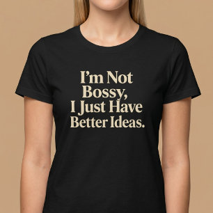 T-shirt Je ne suis pas autoritaire, j'ai simplement de mei