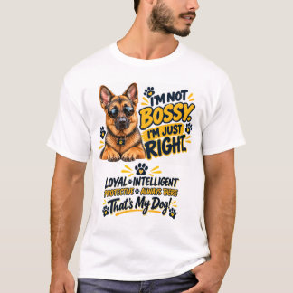 T-shirt Je ne suis pas autoritaire, je suis juste juste Fu
