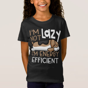 T-Shirt Je ne suis pas azy, je suis économe en énergie. Ch