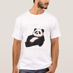 T-shirt Je ne suis pas blasé, je suis économe en énergie -