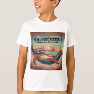 T-shirt Je ne suis pas blasé, je suis en mode Économie d'é