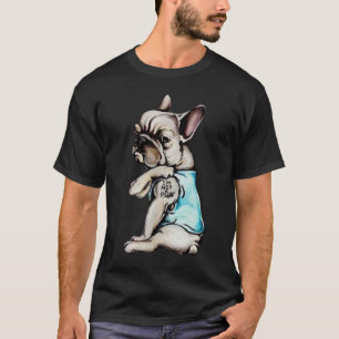 T-shirt Je ne suis pas bouledogue français drôle Frenchie