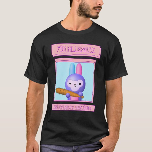 T-shirt Je Ne Suis Pas Conseillé Pour Les Boules De Pilule (Devant)