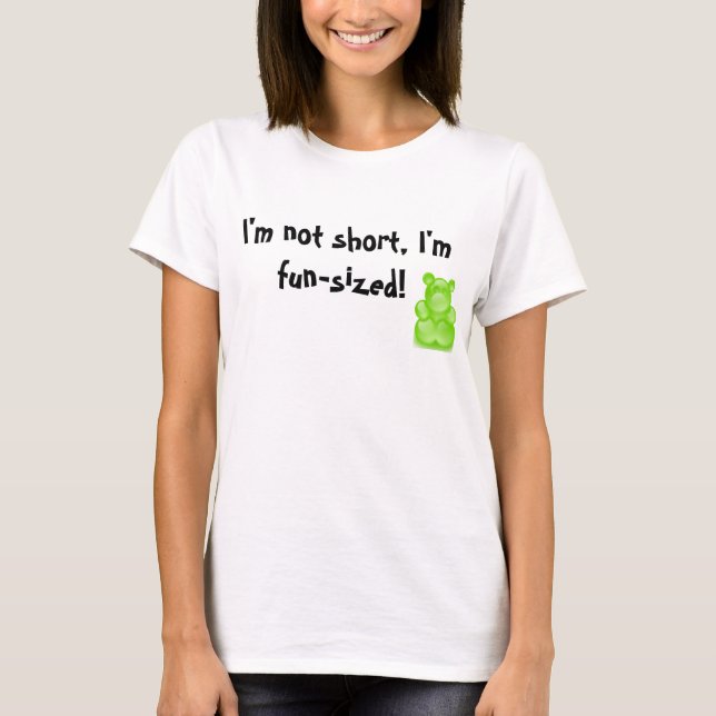 T-shirt Je ne suis pas court… (Devant)