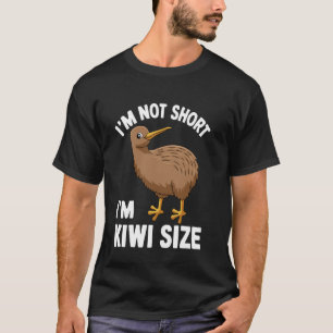 T-shirt Je ne suis pas court Je suis Kiwi taille Funny Kiw