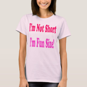 T-shirt Je ne suis pas court, je suis tee - shirt de