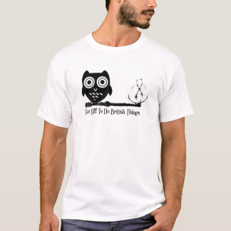 T-shirt Je ne suis pas en ligne faire des choses