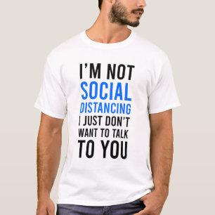 T-shirt Je ne suis pas en train de déranger