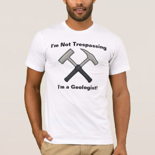 T-shirt Je ne suis pas en train de pénétrer sur une propri
