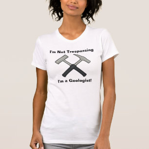 T-shirt Je ne suis pas en train de pénétrer sur une propri