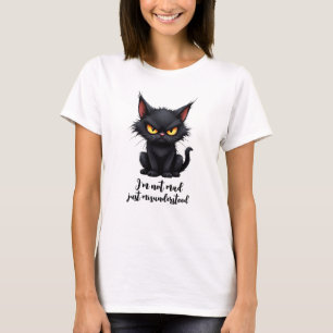 T-shirt Je ne suis pas fou, juste mal compris