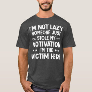T-shirt Je ne suis pas fou Quelqu'un vient de me voler ma 