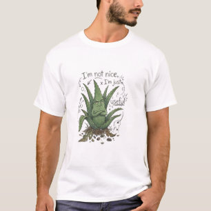 T-shirt Je ne suis pas gentil, je suis juste utile – Humou