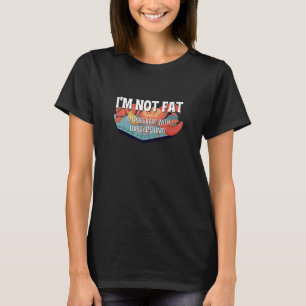 T-shirt Je ne suis pas gros Je suis enceinte du bébé de ho