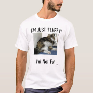 T-shirt Je ne suis pas gros, je suis simplement pelucheux