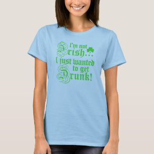 T-shirt Je ne suis pas irlandais