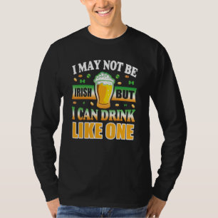 T-shirt Je ne suis pas Irlandais mais je peux boire comme 